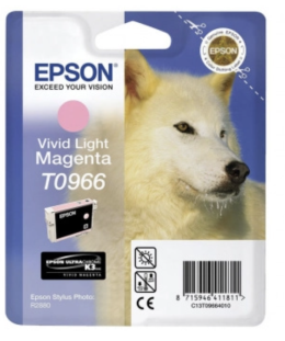 Картридж Epson T0966 Vivid Light Magenta Stylus Photo R2880 (C13T09664010)