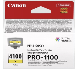 Картридж струменевий Canon PFI-4100 imagePROGRAF PRO-1100 Yellow