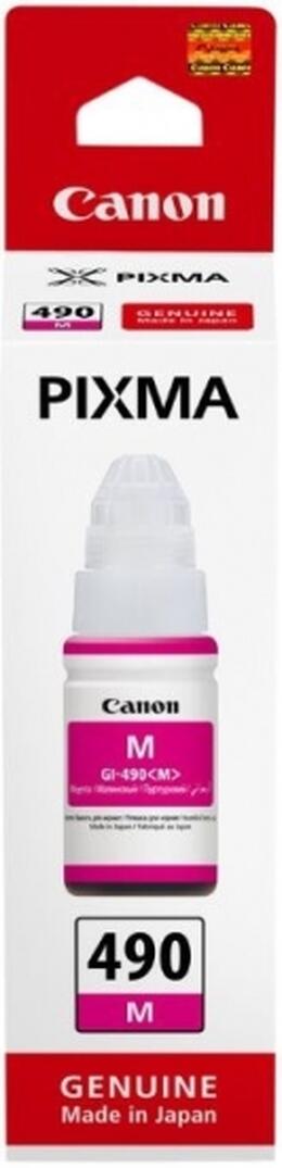 Чернила Canon GI-490 PIXMA G1400/G2400/G3400 Magenta 70ml (0665C001)