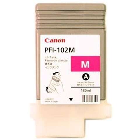 Картридж iPF500/6x0,малин130мл CANON PFI-102 Magenta (0897B001)