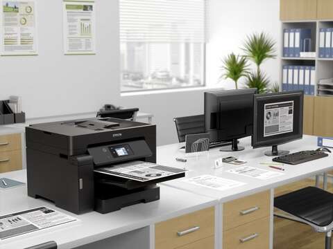 БФП ink mono A3 Epson EcoTank M15140 32 ppm DADF Duplex USB Ethernet Wi-Fi Pigment (C11CJ41404)