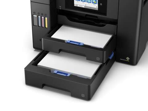 БФП ink color A4 Epson EcoTank L6550 32_22 ppm Fax ADF Duplex USB Ethernet Wi-Fi 4 inks Pigment (C11CJ30404)