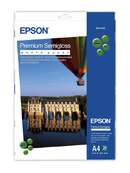 Папір Epson A4 Premium Semigloss Photo Paper, 20арк. (C13S041332)