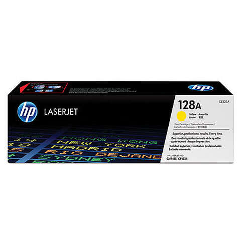 Картридж HP 128A CLJ CP1525/CM1415 Yellow (1300 стор) (CE322A)