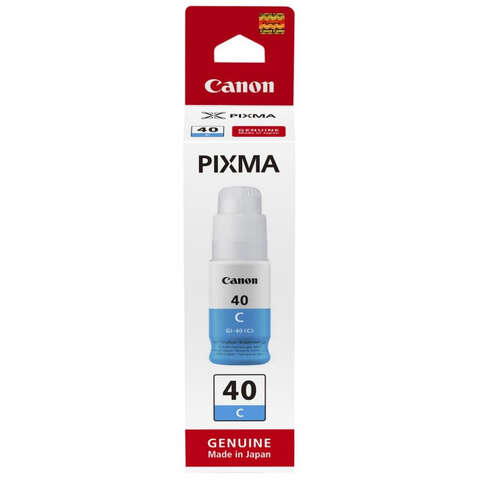 Чорнило Canon GI-40 PIXMA G5040/G6040 Cyan (3400C001)