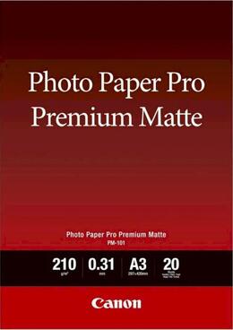 Папір Canon A3 Photo Paper Premium Matte PM-101 20 арк. (8657B006)