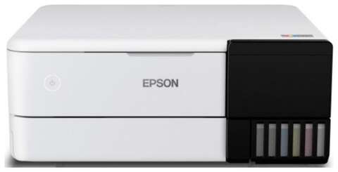 БФП ink color A4 Epson EcoTank L8160 32_32 ppm Duplex USB Ethernet Wi-Fi 6 inks Black Pigment (C11CJ20404)