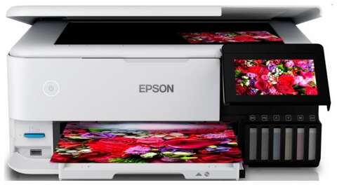 МФУ ink color A4 Epson EcoTank L8160 32_32 ppm Duplex USB Ethernet Wi-Fi 6 inks Black Pigment (C11CJ20404)