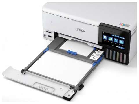МФУ ink color A4 Epson EcoTank L8160 32_32 ppm Duplex USB Ethernet Wi-Fi 6 inks Black Pigment (C11CJ20404)