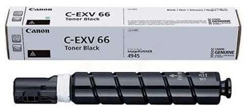 Тонер чорний для iR4935Idx C-EXV66 toner black (44,5K) (5745C002)