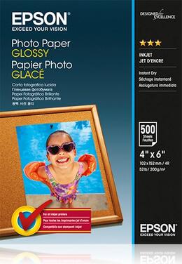 Бумага Epson 100mmx150mm Glossy Photo Paper, 500л (C13S042549)