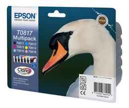 Картридж Epson StPhoto R270/R290/R390/RX590/RX610/RX690/1410, 11мл Bundle (Bk,C,M,Y,LC,LM) (C13T11174A10)