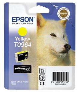 Картридж Epson T0964 Yellow Stylus Photo R2880 (C13T09644010)