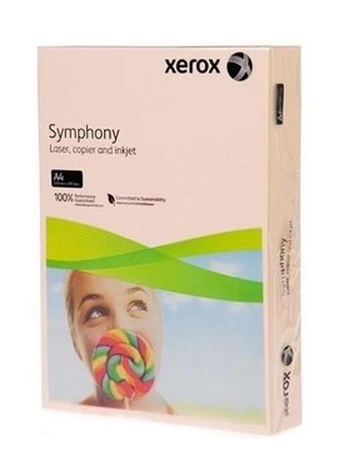 Папір Xerox кольоровий SYMPHONY Pastel Salmon (160) A4 250арк. (003R93230)