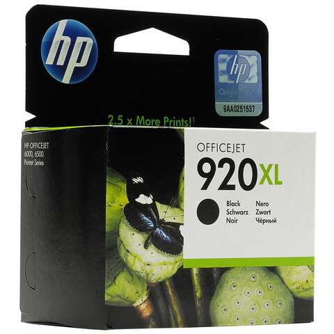 Картридж HP No.920XL OJ 6000/6500/7000/7500 Black (CD975AE)