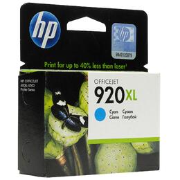 Картридж HP No.920XL OJ6000/6500/7000/7500 cyan (CD972AE)