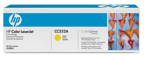 Картридж HP 304A CLJ CP2025/CM2320 Yellow (2800 стр) (CC532A)
