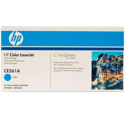 Картридж HP 648A CLJ CP4025/4525 Cyan (11000 стр) (CE261A)