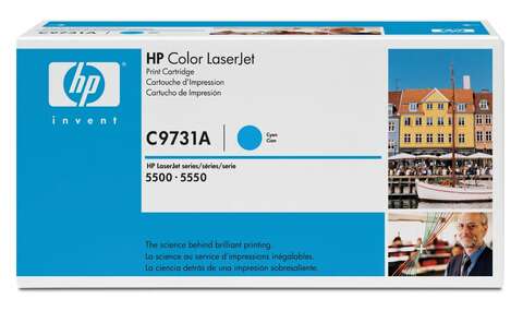 Картридж HP 645A CLJ 5500/5550 Cyan (12000 стор) (C9731A)