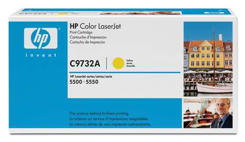 Картридж HP 645A CLJ 5500/5550 Yellow (12000 стр) (C9732A)