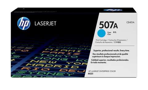 Картридж HP 507A CLJ M551/M570/M575 Cyan (6000 стор) (CE401A)