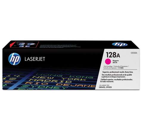 Картридж HP 128A CLJ CP1525/CM1415 Magenta (1300 стр) (CE323A)