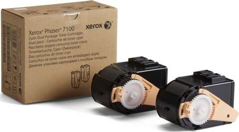 Тонер картридж Xerox PH7100 Cyan (9000 стр) (106R02609)