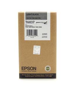 Картридж Epson StPro 7800/7880/9800/9880 light black, 220мл. (C13T603700)