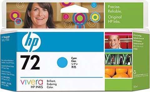 Картридж HP 72 DJ T610/T1100/T790 cyan, 130 ml (C9371A)