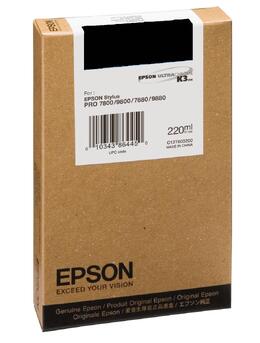 Картридж Epson StPro 7800/7880/9800/9880 photo black, 220мл. (C13T603100)