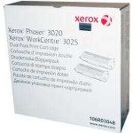 Картридж Xerox PH3020/WC3025 Black (2*1500 стр) Двойная упаковка (106R03048)
