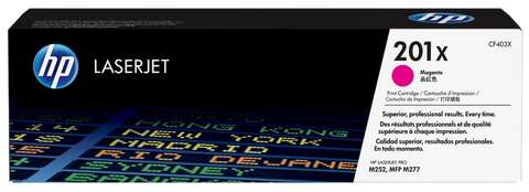 Картридж HP 201X СLJ M252/M277 Magenta (2300 стор) (CF403X)