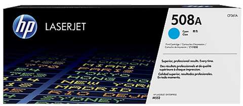 Картридж HP 508A CLJ M552dn/M553dn/n/x Cyan (CF361A)