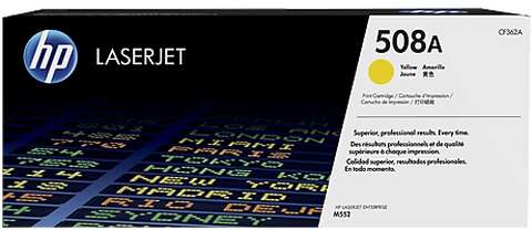 Картридж HP 508A CLJ M552dn/M553dn/n/x Yellow (CF362A)