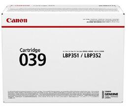 Картридж Canon 039 LBP351/352 Black (11000 стр) (0287C001)