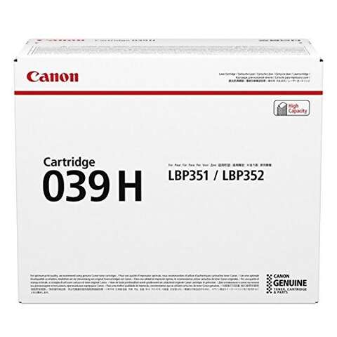 Картридж Canon 039H LBP351/352 Black (25000 стр) (0288C001)