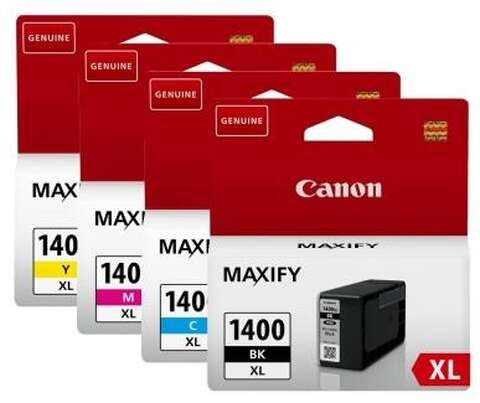 Картридж Canon PGI-1400XL Cyan/Magenta/Yellow/ Black Multi Pack (9185B004)