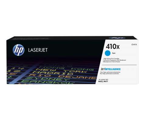 Картридж HP 410X CLJ Pro M377/M452/M477 Cyan (5000 стор) (CF411X)