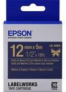 Epson Картридж с лентой LK4HKK принтеров LW-300/400/400VP/700 Ribbon Gold/Navy 12mm/5m