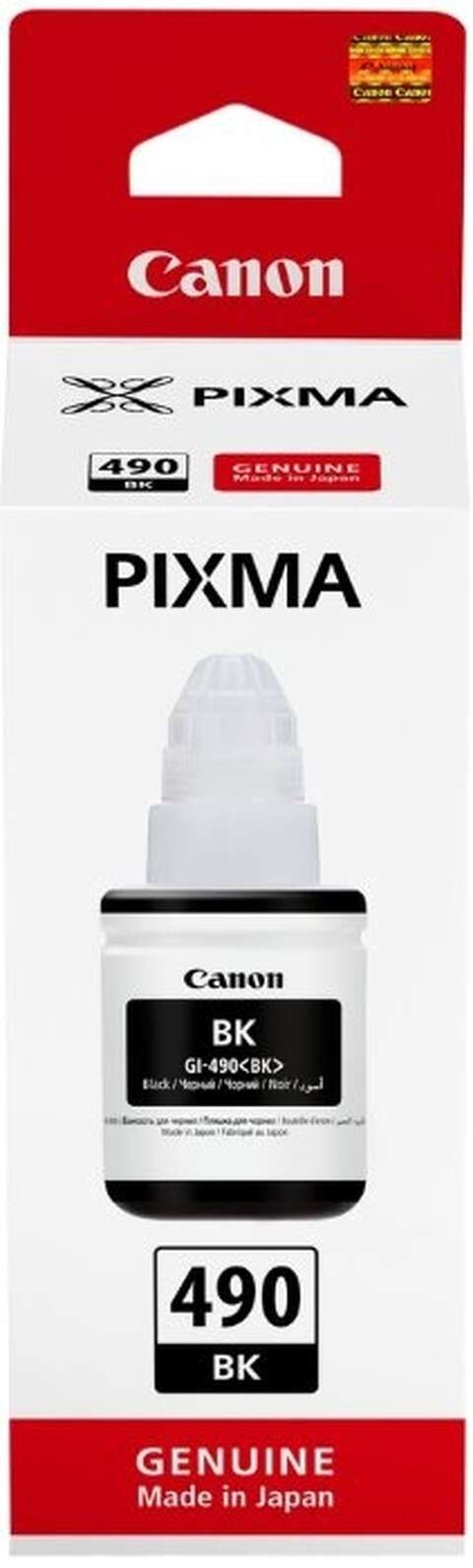 Чорнило Canon GI-490 PIXMA G1400/G2400/G3400 Black 135ml (0663C001)