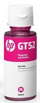 Чернила HP GT52 DJ5810/5820, Ink Tank 115/315/319/410/415/419, Smart Tank 500/515/530/615/670/720/750/790 Magenta  (8000 стр) (M0H55AE)
