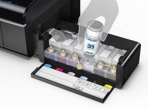Принтер ink color A4 Epson EcoTank L805 37_38 ppm USB Wi-Fi 6 inks (C11CE86403)