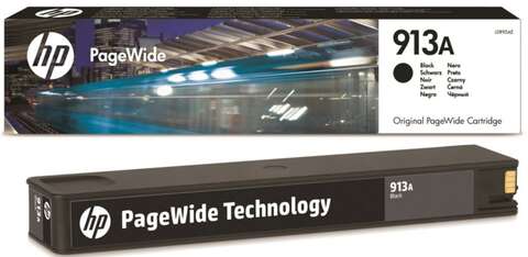 Картридж HP No.913A PageWide 352/377/452/477 Black (3500 стр) (L0R95AE)