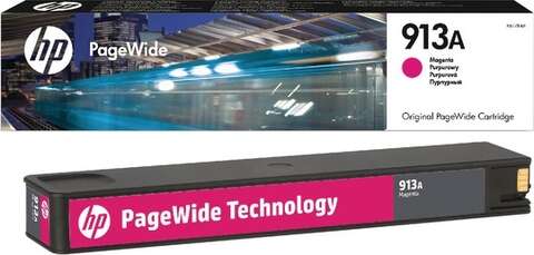 Картридж HP No.913A PageWide 352/377/452/477 Magenta (3000 стр) (F6T78AE)
