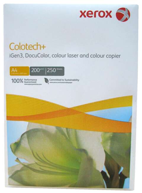 Папір Xerox COLOTECH + (200) A4 250  ар. AU (003R97967)