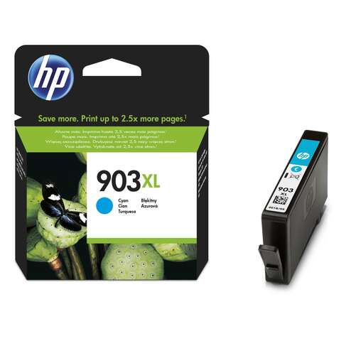 Картридж HP No.903XL OfficeJet 6950/6960/6970 Cyan (825 стр) (T6M03AE)