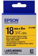 Картридж зі стрічкою Epson LK5YBW принтерів LW-400/400VP/700 Strng adh Blk/Yell 18mm/9m (C53S655010)