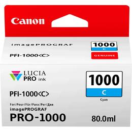 Чорнильниця Canon PFI-1000C (Cyan) (0547C001)