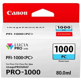 Чорнильниця Canon PFI-1000PC (Photo Cyan) (0550C001)