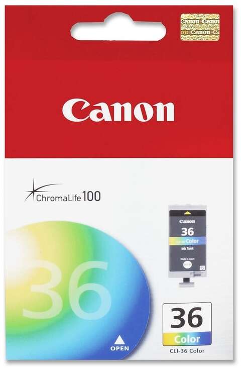 Картридж Canon CLI-36 PIXMA iP100/110/TR150 series color (1511B001)